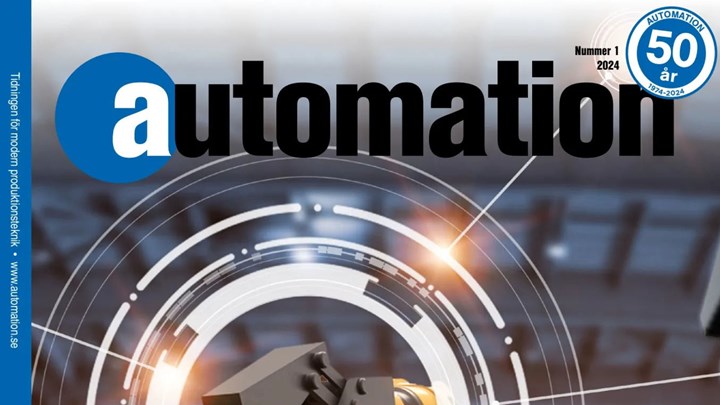 Omslag till tidskriften "Automation"